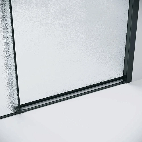 Душевая дверь GROSSMAN Style 100.K33.05.110.21.02 (110x195) черный матовый, стекло шиншилла Душевая дверь GROSSMAN Style 100.K33.05.110.21.02 (110x195) черный матовый, стекло шиншилла