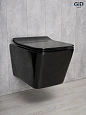 Унитаз подвесной Gid Tr2144BL 62224Y черная глянцевая 52x36x33.5 с крышкой микролифт Унитаз подвесной Gid Tr2144BL 62224Y черная глянцевая 52x36x33.5 с крышкой микролифт