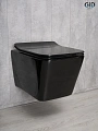Унитаз подвесной Gid Tr2144BL 62224Y черная глянцевая 52x36x33.5 с крышкой микролифт Унитаз подвесной Gid Tr2144BL 62224Y черная глянцевая 52x36x33.5 с крышкой микролифт