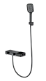 Смеситель для ванны Wonzon & Woghand с термостатом, черный матовый (WW-B2551-MB) Смеситель для ванны Wonzon & Woghand с термостатом, черный матовый (WW-B2551-MB)
