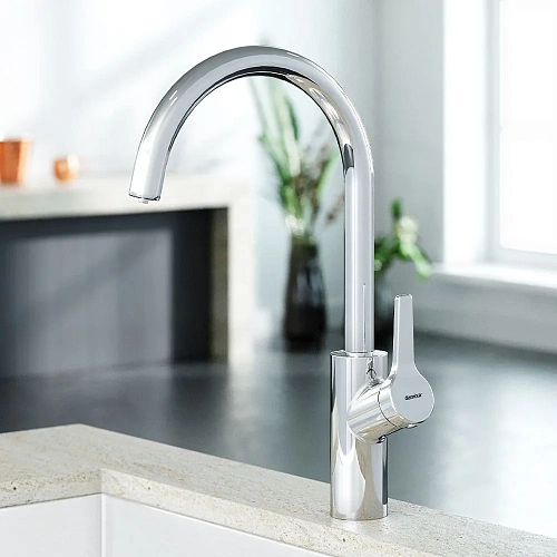 Смеситель для кухни Damixa Eclipse 310721000 с каналом для питьевой воды, хром Смеситель для кухни Damixa Eclipse 310721000 с каналом для питьевой воды, хром