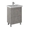 Тумба под раковину BRIZ Риччи т8-60 под раковину Фостер 360 03-08060-06 00 БТН светло - серый