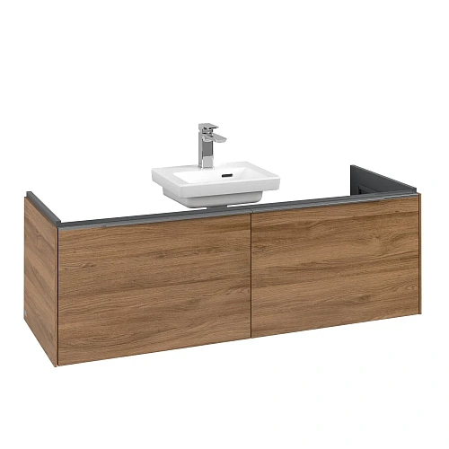 Тумба под раковину Villeroy & Boch Subway 3.0 с подсветкой Oak Kansas / Oak Kansas C601L0RH Тумба под раковину Villeroy & Boch Subway 3.0 с подсветкой Oak Kansas / Oak Kansas C601L0RH