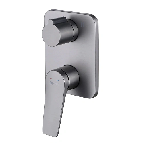 Смеситель для душа Lemark Bronx LM3727GM встраиваемый, графит Смеситель для душа Lemark Bronx LM3727GM встраиваемый, графит