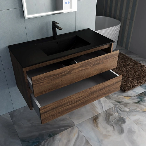 Тумба под раковину Vincea Gio 1000 VMC-2G100CO подвесная, C.Oak Тумба под раковину Vincea Gio 1000 VMC-2G100CO подвесная, C.Oak