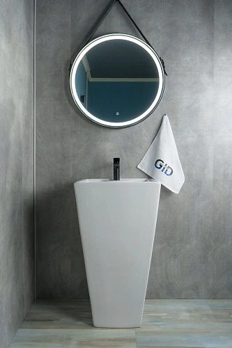 Раковина Gid Nb145 81103 напольная белая 46.5x46.5x81 Раковина Gid Nb145 81103 напольная белая 46.5x46.5x81