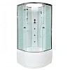 Душевая кабина Dto EM4510N (EM4510NGM) 100x100 см с гидромассажем