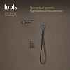 Душевая система IDDIS Duna (DUNGM0Ti67) с термостатом, графит матовый Душевая система IDDIS Duna (DUNGM0Ti67) с термостатом, графит матовый