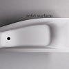 Ванна из искусственного камня Astra-Form Скат 01010082 левая, Solid Surface 1700х750х500 Ванна из искусственного камня Astra-Form Скат 01010082 левая, Solid Surface 1700х750х500