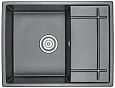 Кухонная мойка Granula 6501, ШВАРЦ (чёрный металлик), кварц 650х495 Кухонная мойка Granula 6501, ШВАРЦ (чёрный металлик), кварц 650х495