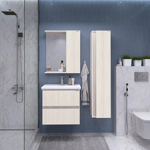 Тумба под раковину GROSSMAN ЮНИТ-60 см кадена лайт (ум.Фостер-60) подвесная 206017 Тумба под раковину GROSSMAN ЮНИТ-60 см кадена лайт (ум.Фостер-60) подвесная 206017