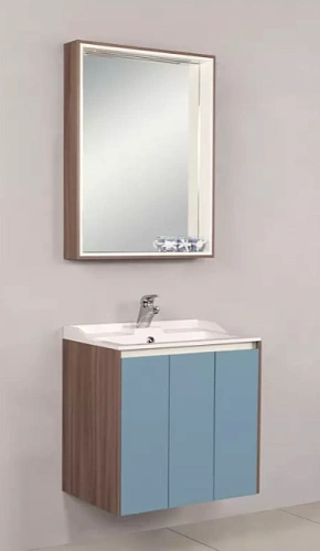 Зеркальный шкаф Aquaton Фабиа 80 белый, дуб инк 1A166902FBAF0 Зеркальный шкаф Aquaton Фабиа 80 белый, дуб инк 1A166902FBAF0