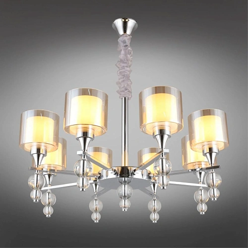 Люстра подвесная Omnilux Aprica OML-70803-08 Люстра подвесная Omnilux Aprica OML-70803-08