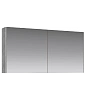 Зеркальный шкаф AQWELLA Mobi 120 см MOB0412+MOB0717BS бетон светлый