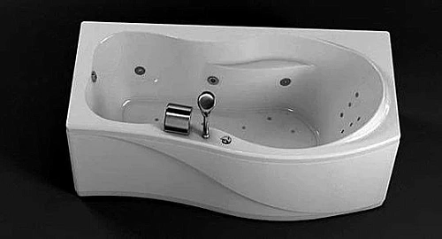 Акриловая ванна Aquanet Borneo 170x75/90 R (с каркасом) 00205284 Акриловая ванна Aquanet Borneo 170x75/90 R (с каркасом) 00205284