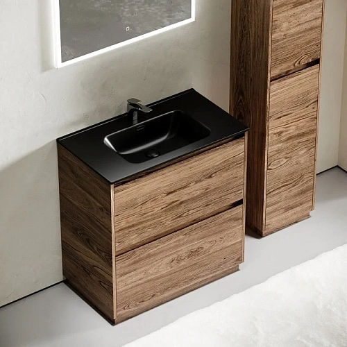 Тумба под раковину Sancos Libra Floor LB80FECH напольная, 790х450х840 дуб чарльстон Тумба под раковину Sancos Libra Floor LB80FECH напольная, 790х450х840 дуб чарльстон