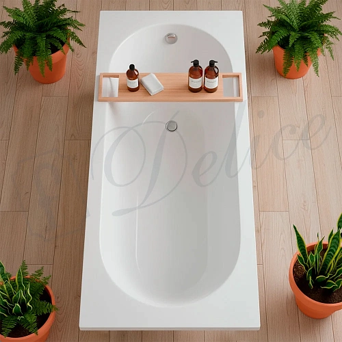 Ванна из искусственного камня Delice Bravo 180х70 DLR330064-G глянцевая Ванна из искусственного камня Delice Bravo 180х70 DLR330064-G глянцевая