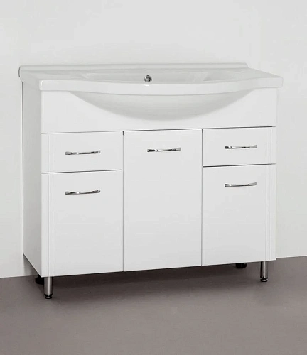 Тумба под раковину Style Line Эко Стандарт 26 (2 ящ.) ЛС-00000240 Тумба под раковину Style Line Эко Стандарт 26 (2 ящ.) ЛС-00000240