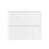 Картинка анонса товара «тумба под раковину belbagno albano-600-2c-so-bl подвесная 600x450 bianco lucido»