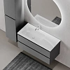 Тумба под раковину Sancos Folk FL100LGS левая 995х445х500 Grey soft, подвесная Тумба под раковину Sancos Folk FL100LGS левая 995х445х500 Grey soft, подвесная