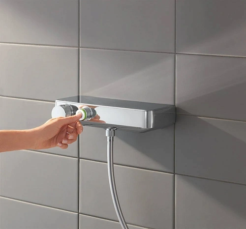 Смеситель для душа GROHE GRT SmartControl термостатический, настенный монтаж (34719000) Смеситель для душа GROHE GRT SmartControl термостатический, настенный монтаж (34719000)