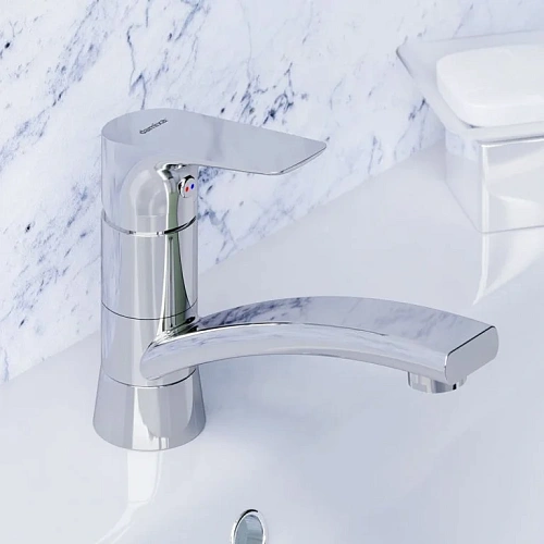 Смеситель для раковины Damixa Jupiter 770220001 с поворотным изливом, хром Смеситель для раковины Damixa Jupiter 770220001 с поворотным изливом, хром