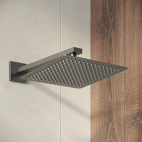 Душевая система GROSSMAN Style 501.K35.05.420 скрытого монтажа графит сатиновый Душевая система GROSSMAN Style 501.K35.05.420 скрытого монтажа графит сатиновый