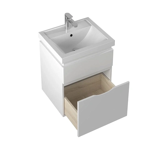 Тумба под раковину BRIZ Сити т18-50 под раковину Фостер 232 03-18050-09 00 БЕЛ белый Тумба под раковину BRIZ Сити т18-50 под раковину Фостер 232 03-18050-09 00 БЕЛ белый