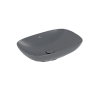 Картинка анонса товара «раковина villeroy &amp; boch loop&amp;friends 56 x 38 см graphite ceramicplus 4a4900i4 накладная»