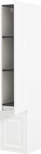 Шкаф-пенал Aquanet Агата 35 00345485 белый сатин Шкаф-пенал Aquanet Агата 35 00345485 белый сатин