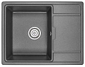 Кухонная мойка Granula 6503, ГРАФИТ (ЧЁРНО-СЕРЫЙ), кварц 650х500 Кухонная мойка Granula 6503, ГРАФИТ (ЧЁРНО-СЕРЫЙ), кварц 650х500
