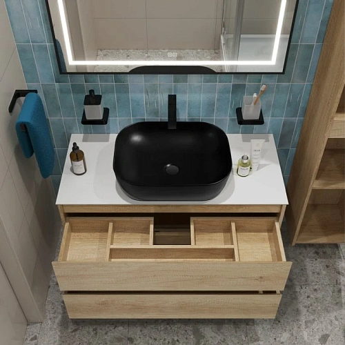 Тумба со столешницей и раковиной BelBagno KRAFT 80 kraft80rnn-kepbo-1302h301-set подвесная KRAFT80RNN-KEPBO-1302H301-SET Тумба со столешницей и раковиной BelBagno KRAFT 80 kraft80rnn-kepbo-1302h301-set подвесная KRAFT80RNN-KEPBO-1302H301-SET