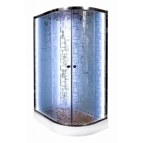 Душевая кабина Dto EM2712R LED (EM2712RLED) 120x80 см Душевая кабина Dto EM2712R LED (EM2712RLED) 120x80 см