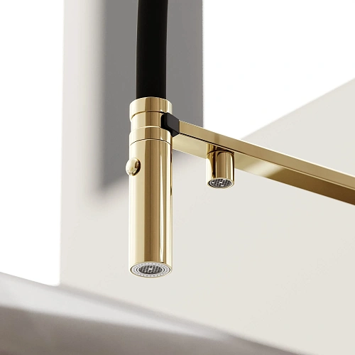 Смеситель для кухни SANCOS Imola SC4010ZG с возможностью подключения фильтра, полированное золото Смеситель для кухни SANCOS Imola SC4010ZG с возможностью подключения фильтра, полированное золото