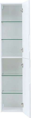 Шкаф-пенал Aquanet Джейн 35 00313289 белый матовый Шкаф-пенал Aquanet Джейн 35 00313289 белый матовый