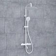 Душевая система WasserKRAFT A188.161.155.WM Thermo с термостатом белый Душевая система WasserKRAFT A188.161.155.WM Thermo с термостатом белый