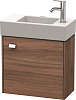 Картинка анонса товара «тумба под раковину duravit brioso br4051r1079 подвесная 48 см орех натуральный»