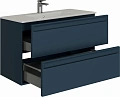 Тумба под раковину Allen Brau Eclipse 100 1.E1003.BGM 2.0 синий матовый Тумба под раковину Allen Brau Eclipse 100 1.E1003.BGM 2.0 синий матовый