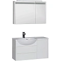 Комплект мебели Aquanet Лайн 90 L белый 00167610 Комплект мебели Aquanet Лайн 90 L белый 00167610