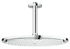 Верхний душ GROHE Rainshower Cosmopolitan Metal, диаметр 310 мм, Кронштейн верхнего душа, хром (2606 26067000