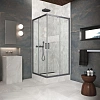 Душевой уголок Vegas-glass ZA Protec 70 11 01 700x700 мм, профиль оружейная сталь, стекло прозрачное Душевой уголок Vegas-glass ZA Protec 70 11 01 700x700 мм, профиль оружейная сталь, стекло прозрачное
