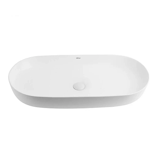 Раковина ABBER Bequem AC2110MW накладная, белая матовая Раковина ABBER Bequem AC2110MW накладная, белая матовая