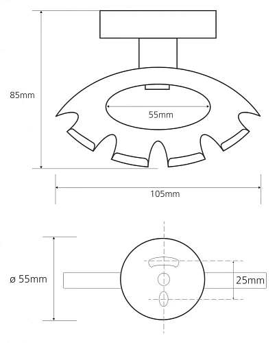 Держатель для зубных щеток Bemeta OMEGA 104110032 Держатель для зубных щеток Bemeta OMEGA 104110032