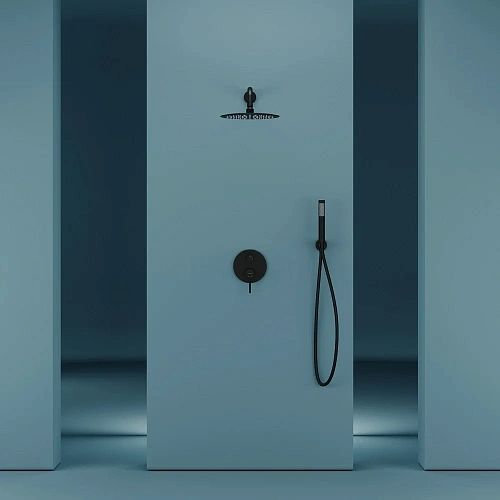 Душевая система Sancos Select SC3003MB встраиваемый, черный матовый Душевая система Sancos Select SC3003MB встраиваемый, черный матовый