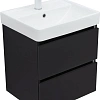 Тумба под раковину Aquanet Вега 2.0 50 черный 00337952 подвесная Тумба под раковину Aquanet Вега 2.0 50 черный 00337952 подвесная