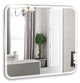 Зеркало Silver mirrors Стив 700х680 - 2 подогрев, сенсорный выключатель ФР-00001755 Зеркало Silver mirrors Стив 700х680 - 2 подогрев, сенсорный выключатель ФР-00001755