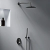 Душевая система Damixa Scandinavian Pure 936520300 встраиваемая, черный Душевая система Damixa Scandinavian Pure 936520300 встраиваемая, черный