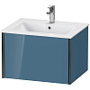 Картинка анонса товара «тумба под раковину duravit xviu xv40250b247 подвесная 61 см каменно-синий глянцевый»