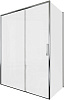 Душевой уголок Aquanet Pleasure Evo 150x100 AE65-150x100-CT профиль хром, прозрачное стекло