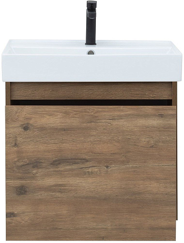 Тумба под раковину Aquanet Nova Lite 60 дуб рустикальный (1 ящик) 00249511 Тумба под раковину Aquanet Nova Lite 60 дуб рустикальный (1 ящик) 00249511
